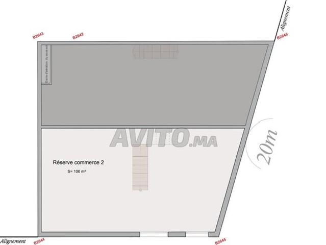 Local commercial location à Rbat