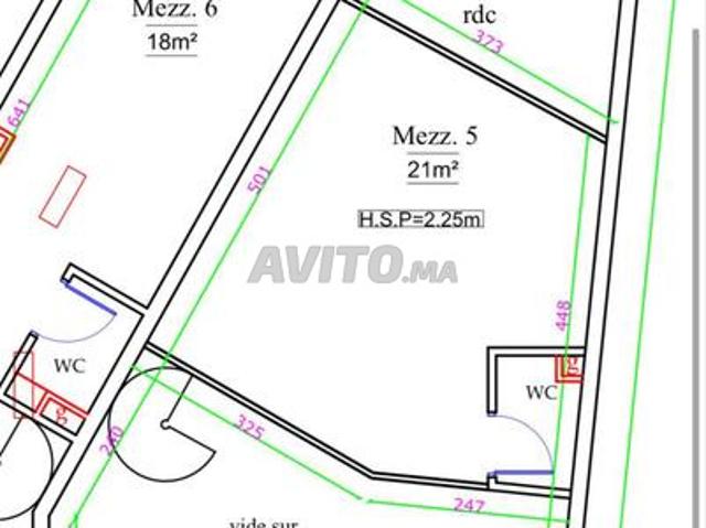 Local commercial vente à Anfa, Gharb-Chrarda-Beni Hssen
