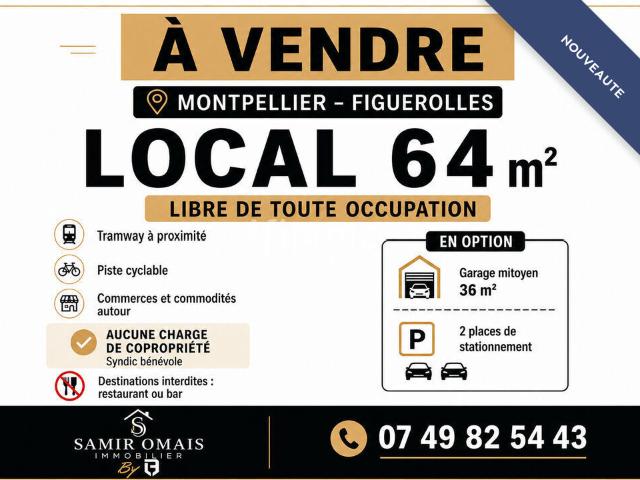 Local Commercial vente à Montpellier