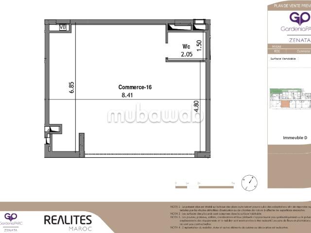 Local commercial vente à Gharb-Chrarda-Beni Hssen