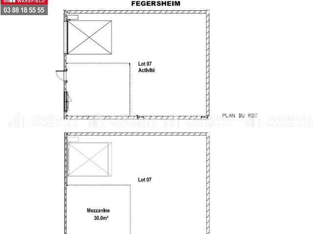 Local Commercial vente à Strasbourg, Fegersheim
