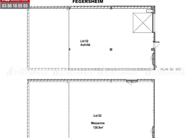 Local Commercial vente à Strasbourg, Fegersheim