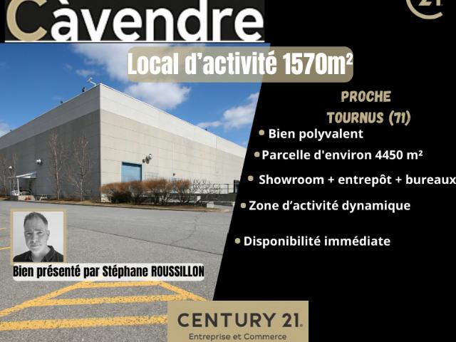 Local Commercial vente à Louhans-Châteaurenaud, Cuisery