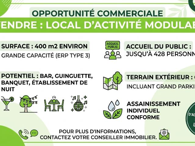 Local Commercial vente à Mont-de-Marsan, Aire-sur-l'adour