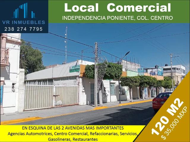 Local Comercial en renta en Tehuacán, Puebla