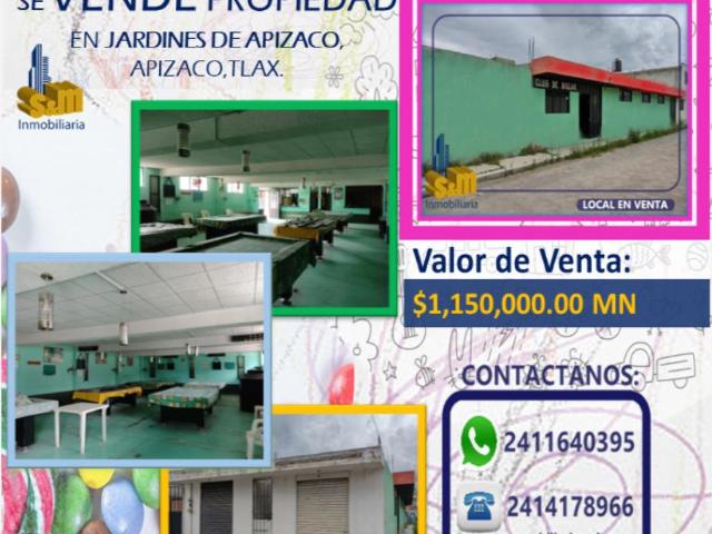 Local Comercial en venta en Apizaco