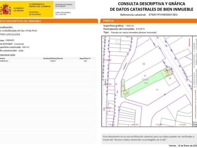 Local Comercial en venta en Lugo