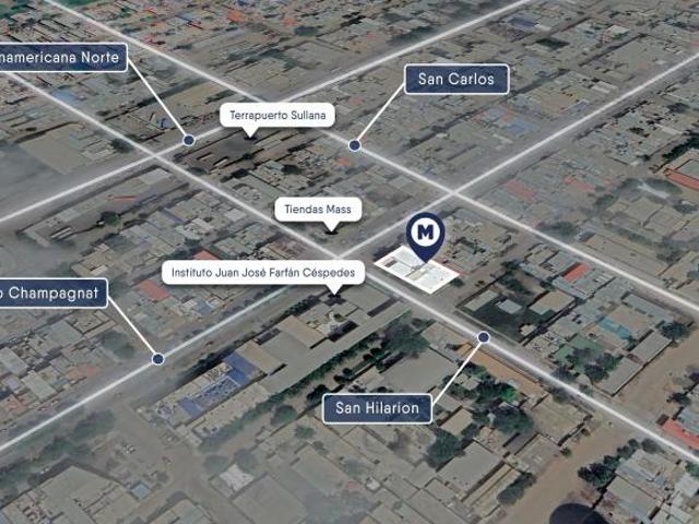 ¡Local en zona de alto tránsito peatonal y vehicular en Sullana!