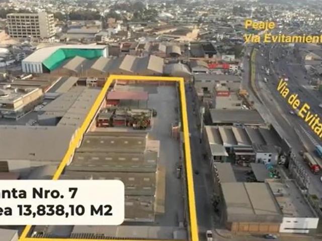 Local Industrial 13,838.10 m² Zonif. I 3 Calle Santa Ines Ate Us$8 /m²+IGV