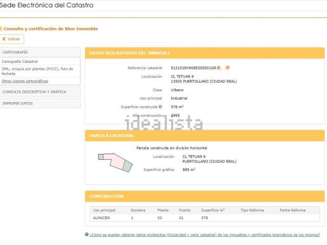 Nave en venta en Puertollano, Castilla-La Mancha