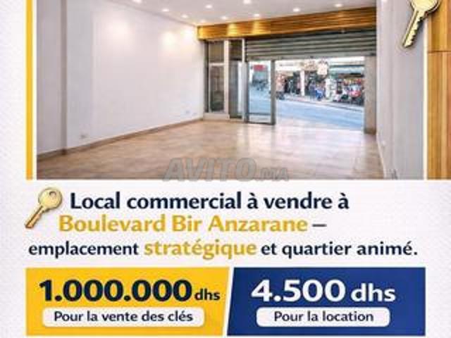 Local commercial vente à Anfa, Sidi Belyout