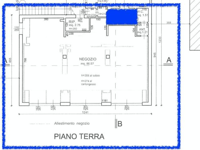 Locale Commerciale in affitto a Riccione, Reggio Emilia
