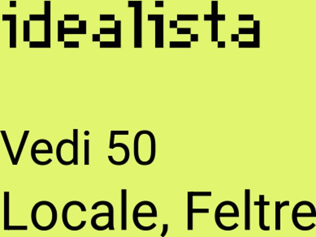 Locale Commerciale in vendita a Villaga, Feltre