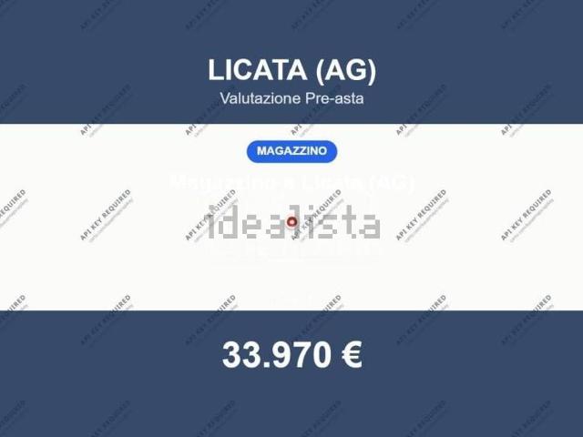 Locale Commerciale in vendita a Montecatini, Licata