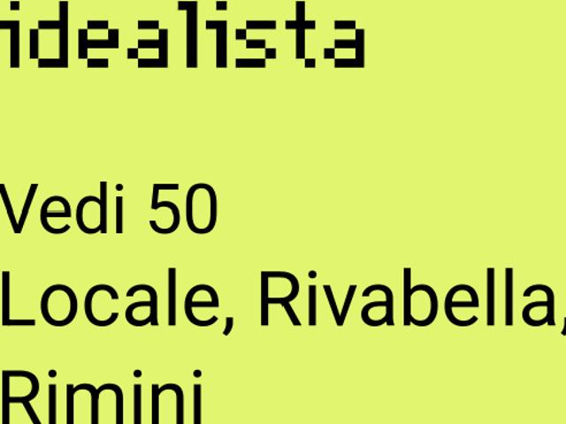Locale Commerciale in vendita a Rimini, Reggio Emilia
