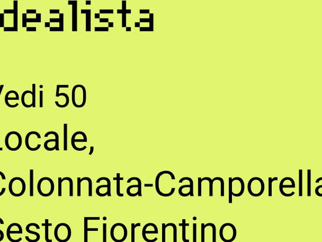 Locale Commerciale in vendita a Colonnata, Sesto Fiorentino