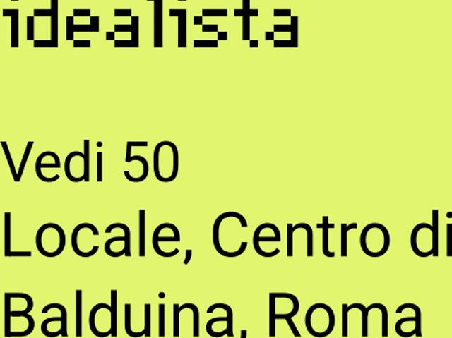 Locale Commerciale in vendita a Municipio Roma XIV, Roma Capitale