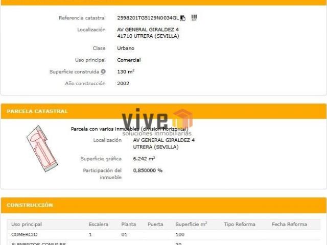 Oficina en venta en Utrera, Andalucía