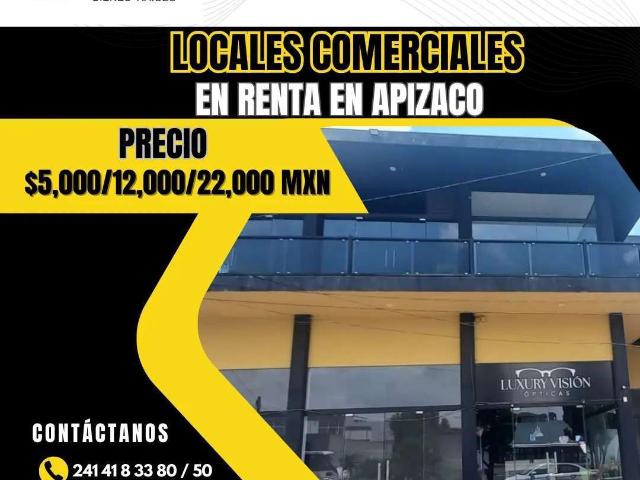 Local Comercial en renta en Apizaco, Tlaxcala