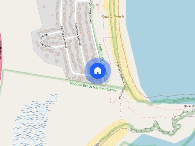 House for rent in Sandy Beach, Coffs Harbour City Council