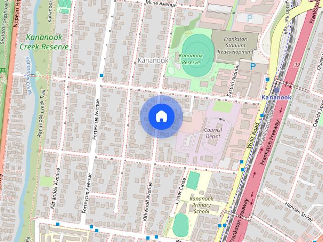 Townhouse for rent in Kananook, Melbourne
