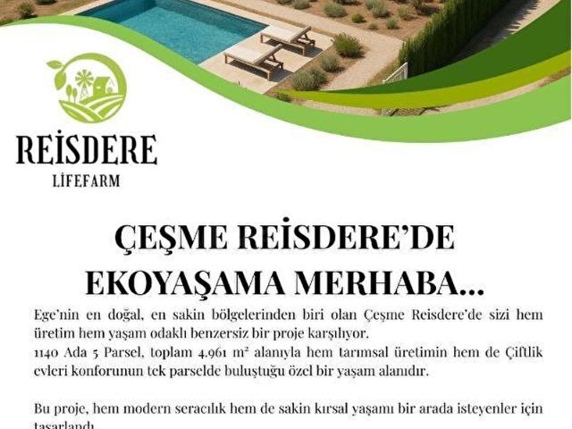 Çeşme, İzmir içerisinde satılık Arsa