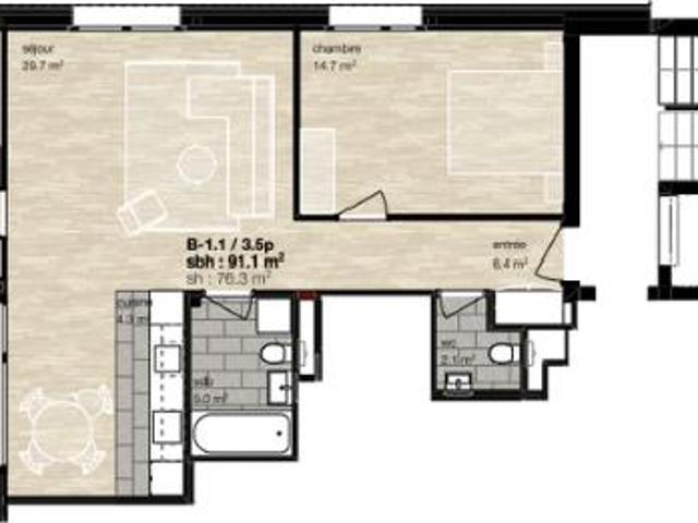Apartment mieten in Crans-Montana, Wallis