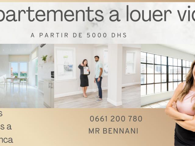 Appartement location à Anfa, Gharb-Chrarda-Beni Hssen