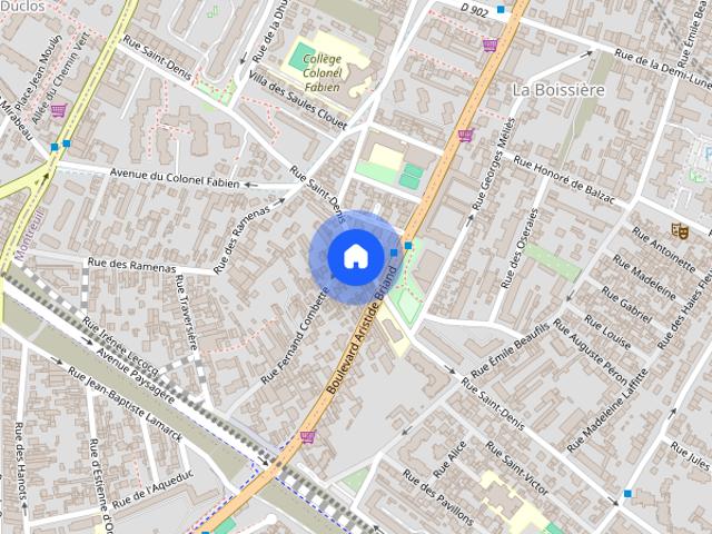 Appartement location à Bobigny, Vaux-montreuil