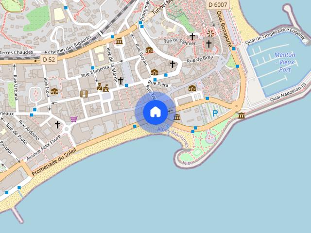 Appartement location à Nice, Menton
