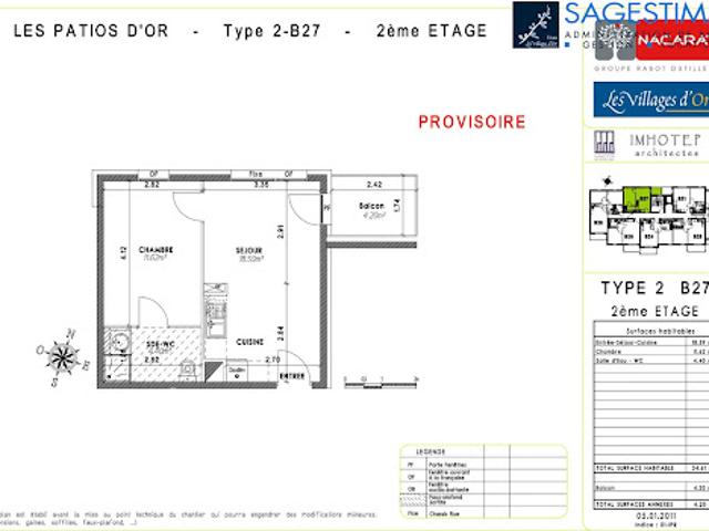 Appartement location à Résidence Gérard Philipe, Hennebont