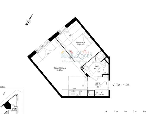 Appartement location à Decré - Cathédrale, Nantes