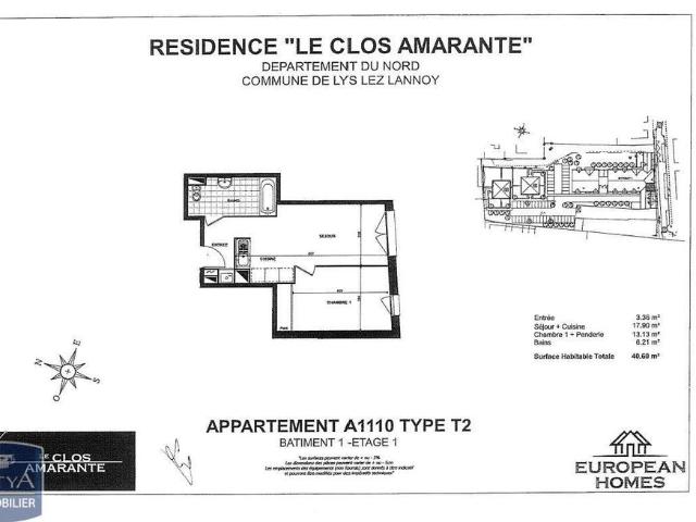 Appartement location à Lille, Lys-lez-lannoy