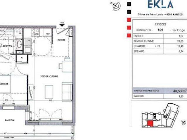 Appartement location à Nantes