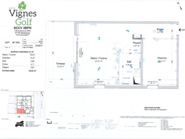 Appartement location à Reims, Bezannes