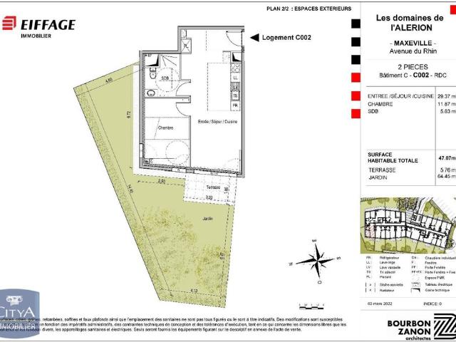 Appartement location à Nancy, Maxéville