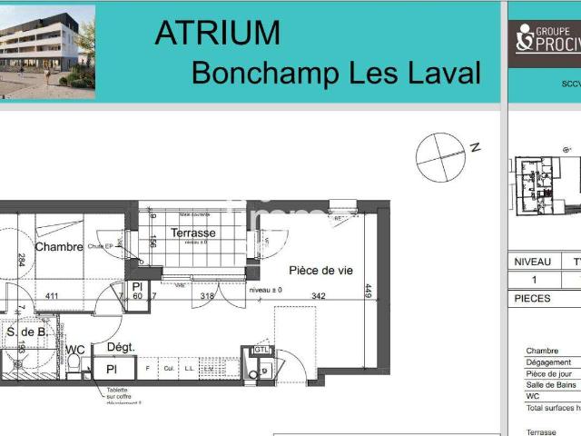 Appartement location à Laval, Bonchamp-lès-laval