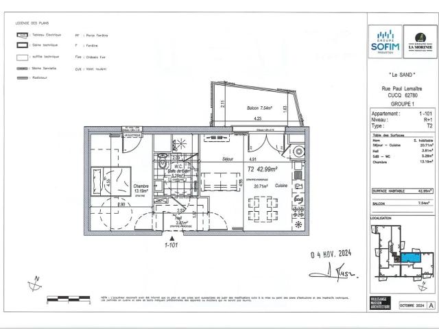 Appartement location à Montreuil-sur-Mer, Cucq