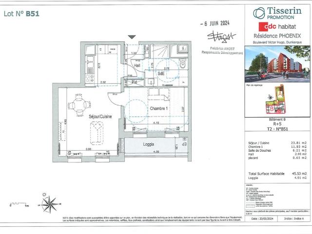 Appartement location à Dunkerque
