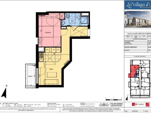Appartement location à Pontoise, Jouy-le-moutier