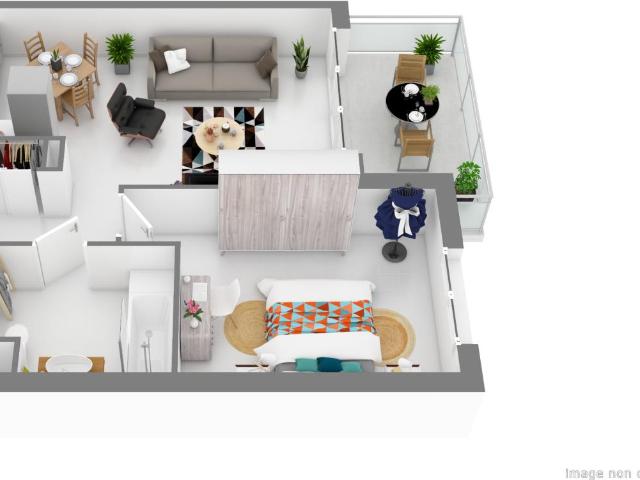 Appartement location à Les Broussailles, Cannes