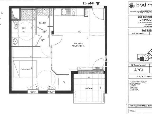 Appartement location à Nantes
