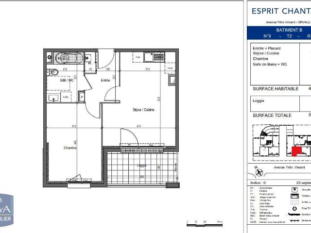 Appartement location à Nantes, Orvault