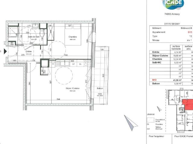 Appartement location à Gex, Ségny