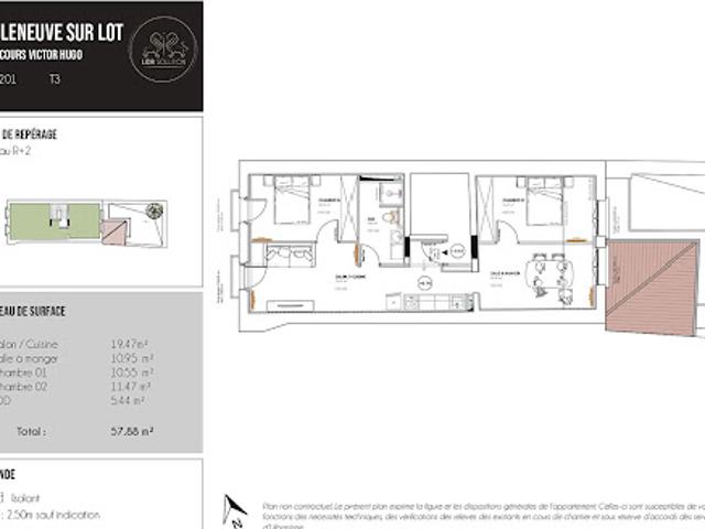 Appartement location à Villeneuve-sur-Lot, Villeneuve-sur-lot