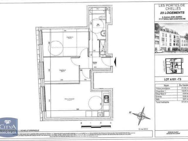 Appartement location à Torcy, Brou-sur-chantereine