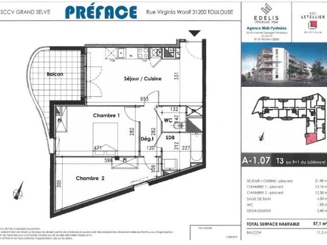 Appartement location à Toulouse