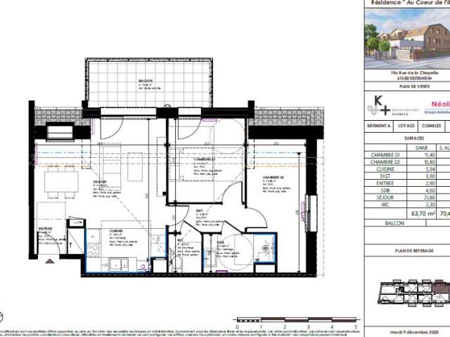 Appartement location à Sélestat-Erstein, Ebersheim