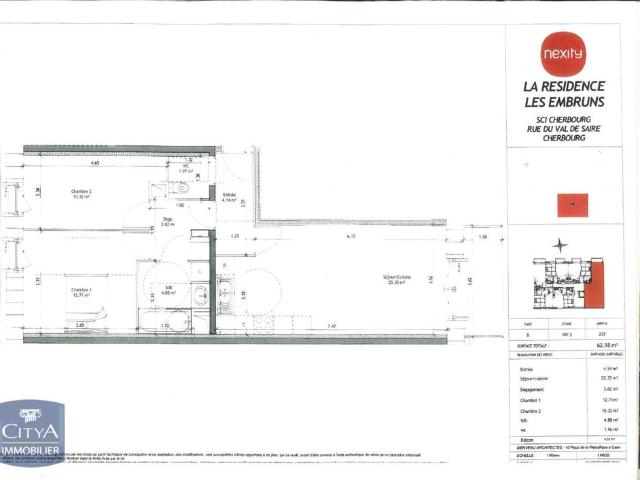 Appartement location à Cherbourg