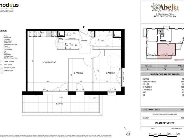 Appartement location à Nantes, Saint-herblain